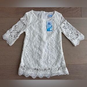 New white lace dress